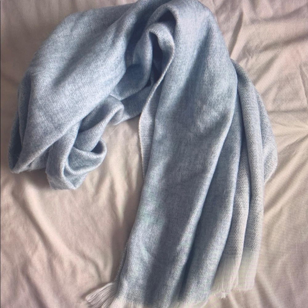 Soft Light Gray Scarf